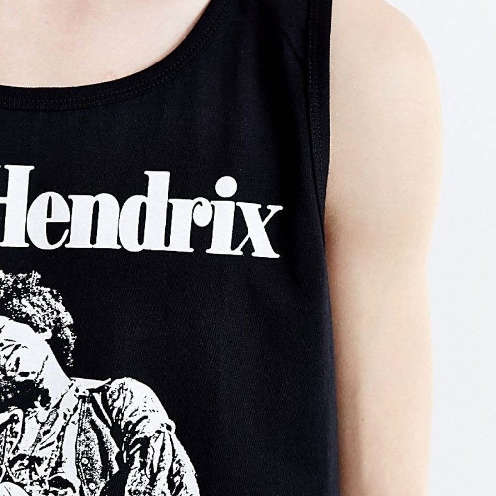 Jimi Hendrix In Concert blues rock Official Tank Top L NWT - Picture 4 of 7